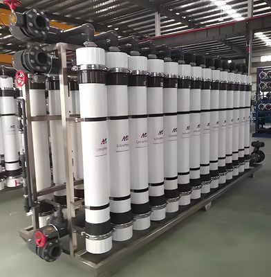 PVDF Uf Membrane Ultrafiltration দূষণকারী পদার্থ অপসারণের জন্য বর্জ্য জল চিকিত্সা