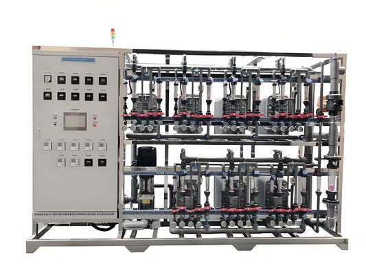 ভালো দাম Grundfos / CNP পাম্প EDI সিস্টেম UPVC / SS304 ফিটিং 1-50m3 প্রতি ঘন্টা ক্ষমতা অনলাইন
