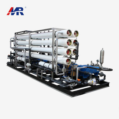 ভালো দাম উচ্চ ক্ষমতা সম্পন্ন সমুদ্রের জল লবণমুক্তকরণ ব্যবস্থা, ৯৯.৫% লবণমুক্ত করার হার, ২০০-১০০০ ঘনমিটার/দিন ক্ষমতা এবং ড্যানফোস পাম্প অনলাইন