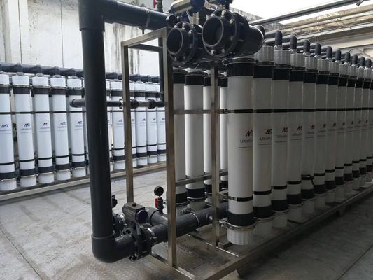 ভালো দাম 99% কুয়াশা দূরীকরণ হার 100m3 / ঘন্টা ক্ষমতা এবং প্রাক চিকিত্সা সঙ্গে Ultrafiltration সিস্টেম UF চিকিত্সা প্রক্রিয়া অনলাইন