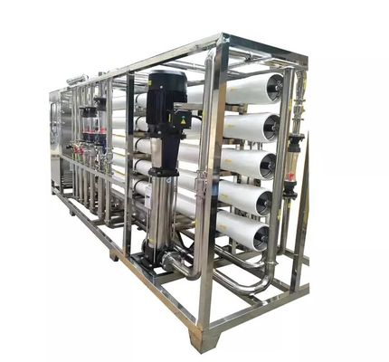 ভালো দাম Morui 15m3 Two Stages High Salt Rejection Reverse Osmosis Plant with 15000L/Hour Capacity and Stainless Steel 304/316 Construction অনলাইন